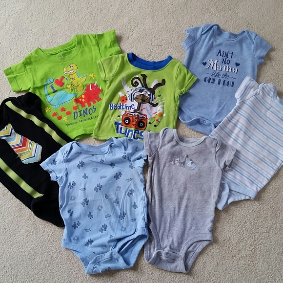 Other - 11 pieces. 3-6mo boy shirts